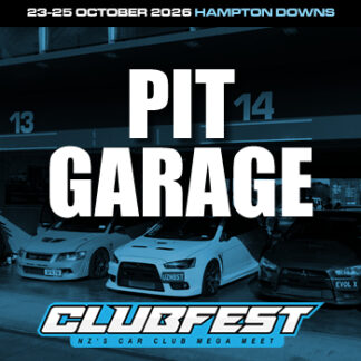 2026 ClubFest - Pit Garage